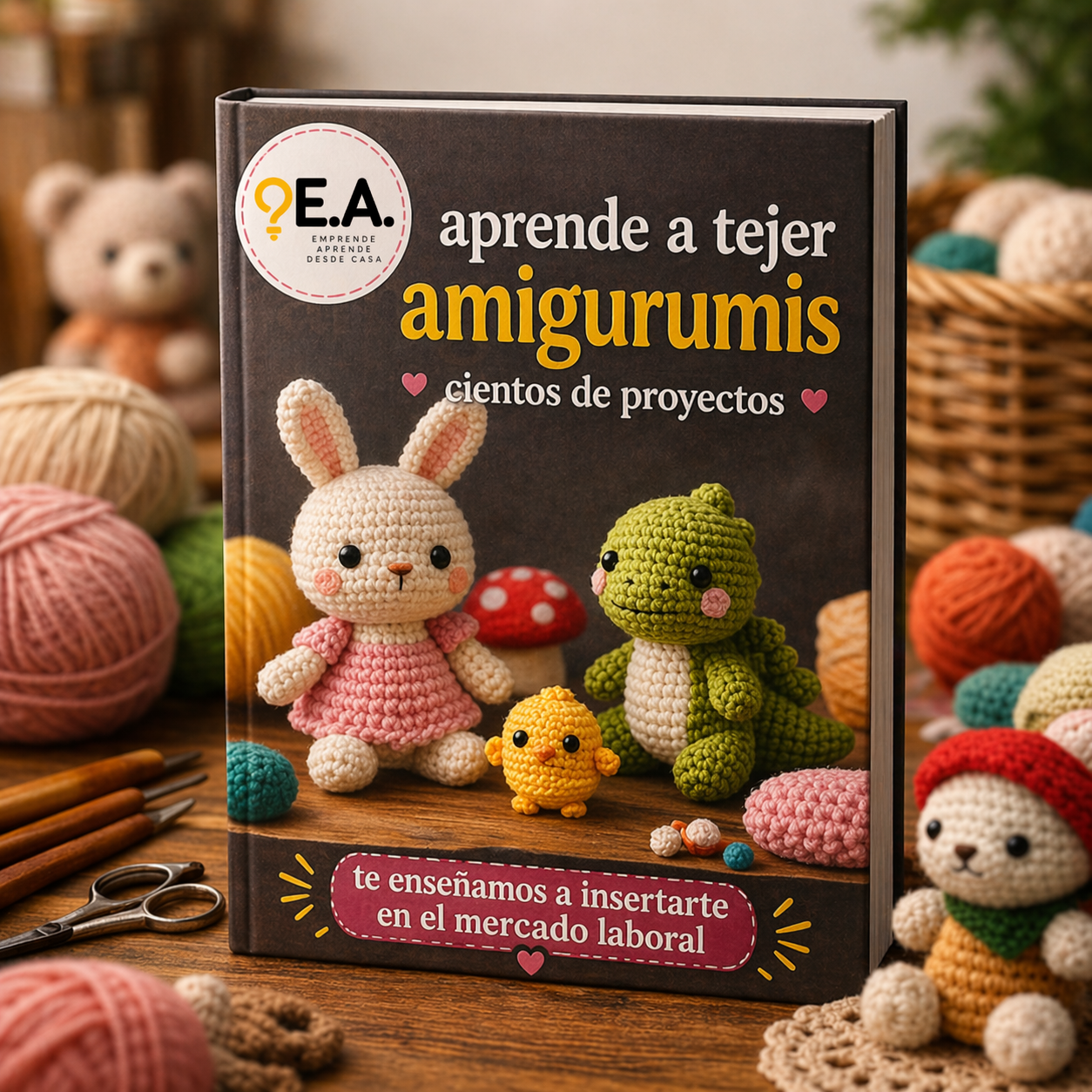 aprende a tejer amigurumis y gana dinero rapido super guia